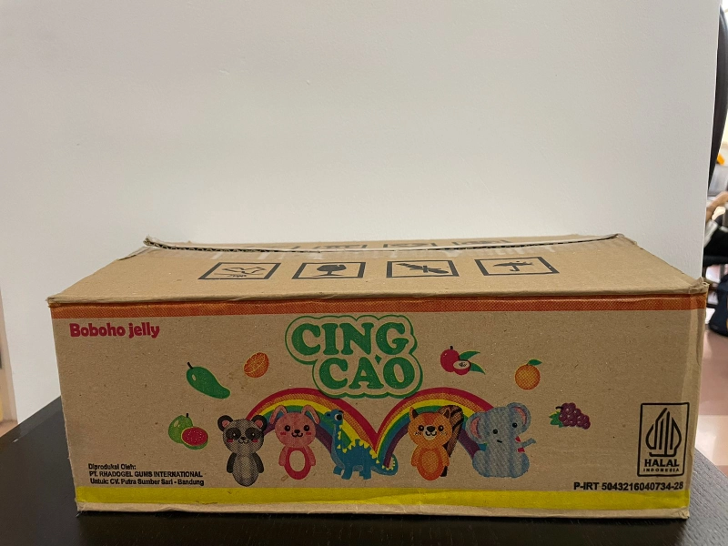 Product image Boboho Jelly - Boboho Cingcao [Khusus untuk Pembelian 5 Karton] 1gr anggur