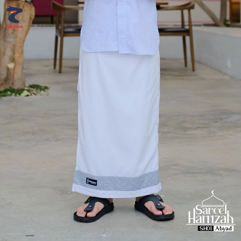 Product image Cutebil - SARUNG CELANA HAMZAH S ABYAD (PUTIH)