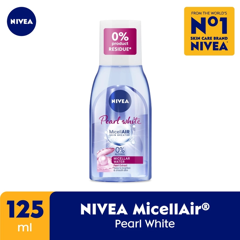 Product image Nivea - NIVEA MicellAIR Pearl Bright 125ml Biru Pink