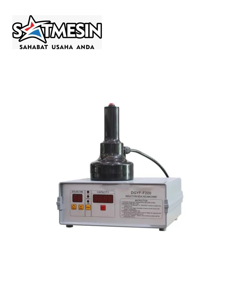 Product image SATMESIN - Mesin Penyegel Lubang Botol Obat / Sirup / Madu Kotak atau bulat DGYF-F200 DGYF-F200 STANDAR