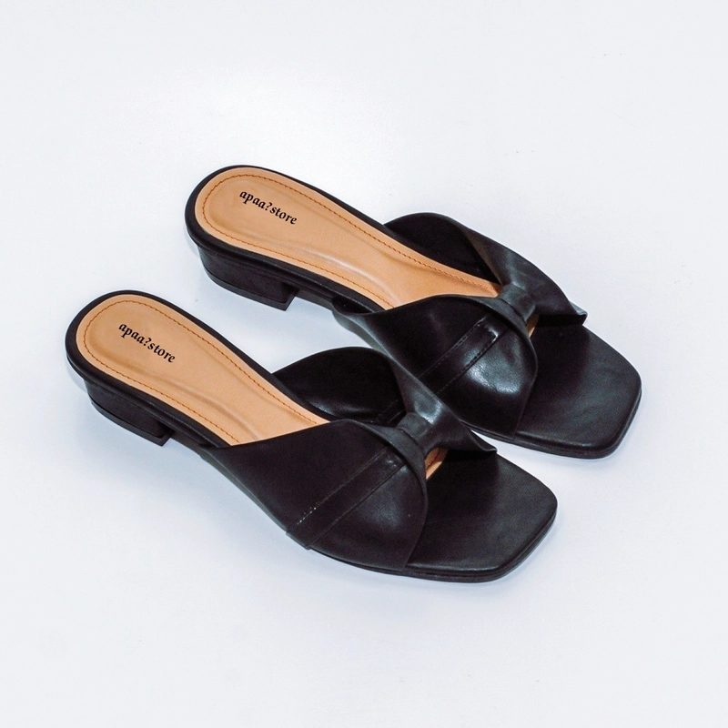 Product image apaastore - Sandal Wanita Dania Hak 3 cm As-015 36 HITAM
