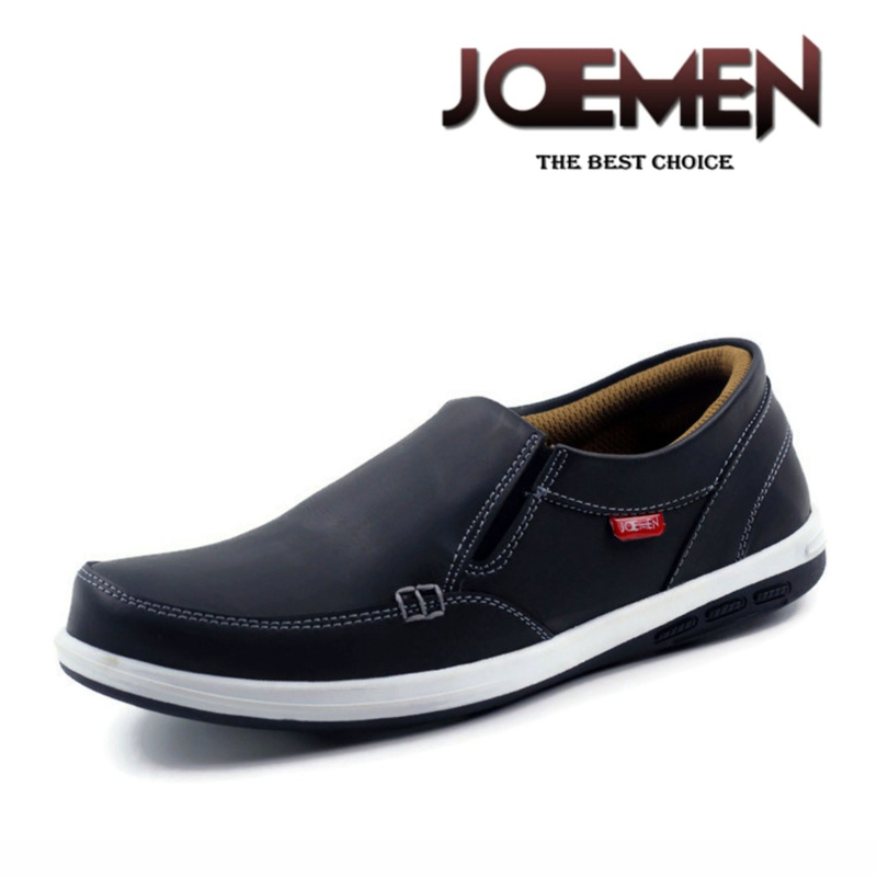 Product image Joemen Official Sepatu Pria Kulit J 21 Sepatu Kulit Kerja Original Kulit Kantor Santai Pesta Fashi 39 hitam