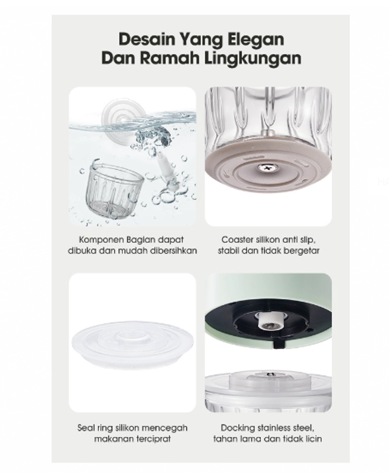 Product image UTAMAMEGA - Food Chopper Samono SW-MCB200 Stainless Steel Type SW-MCB200