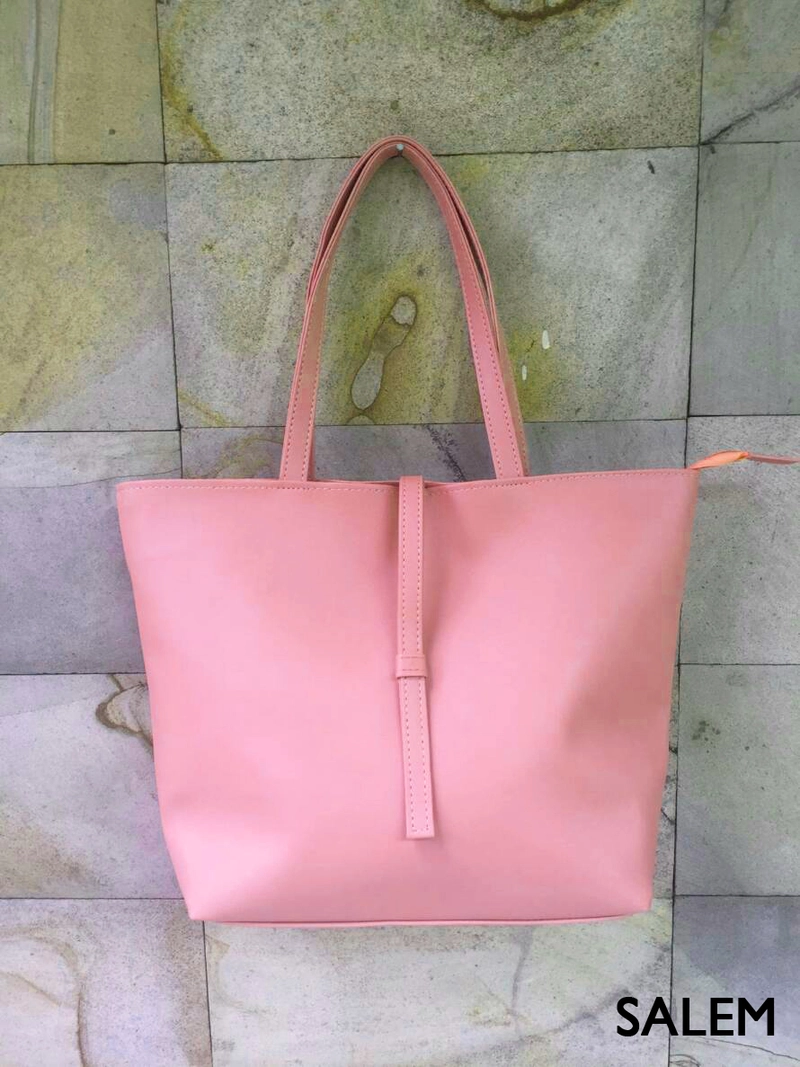 Product image ESCORT Totebag Kulit Tas Wanita Tas Kuliah Wanita TSC 34 X 7 X 37cm salem