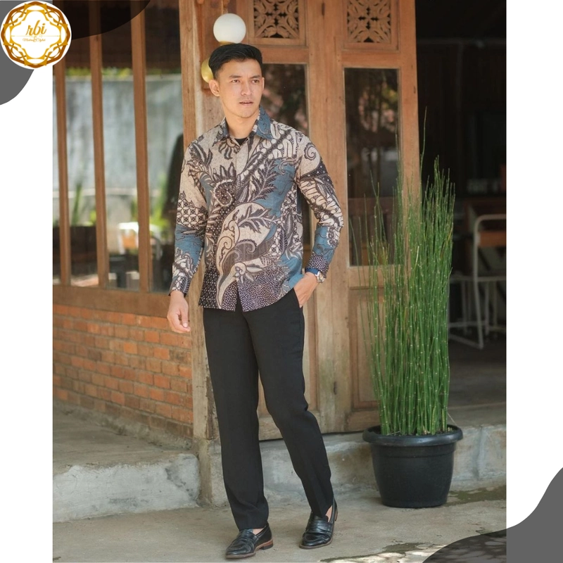 Product image Batik Kemeja Panjang Berkualitas F3 XL C