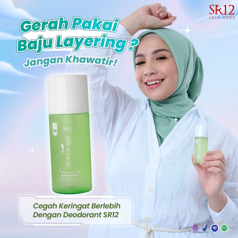 Product image SR12 Indonesia - Bundling Deodorant Spray Premium bundling 2pcs deodorant premium