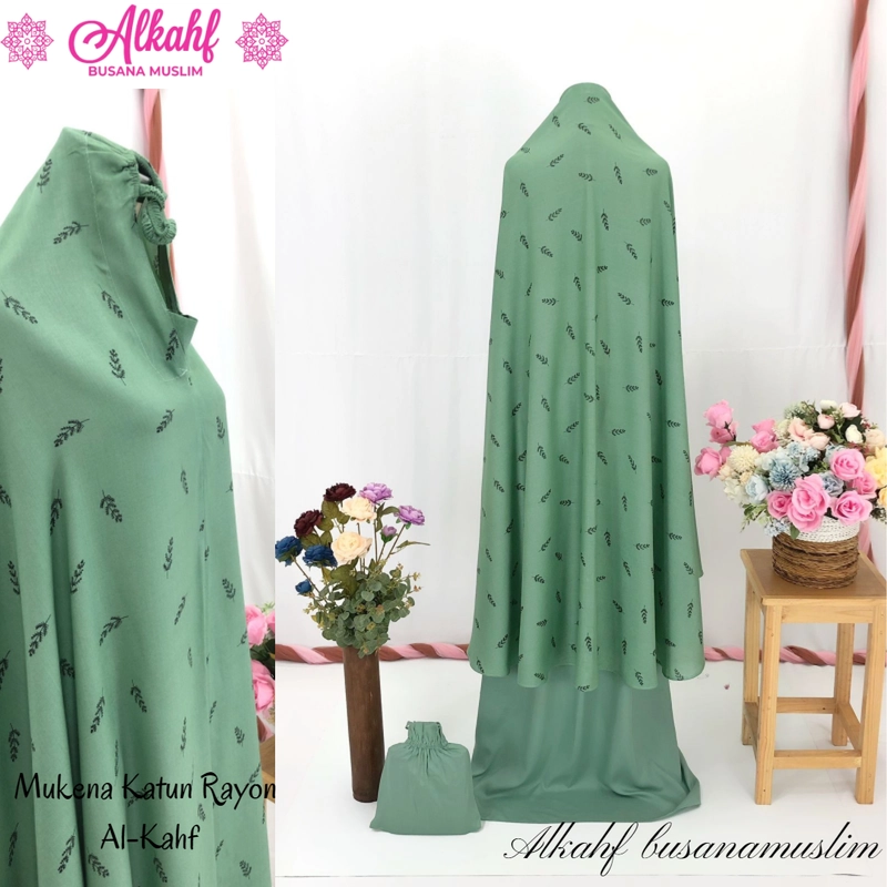 Product image Al Kahf - Mukena Dewasa Rayon Motif Jumbo Series 2 JUMBO MR172