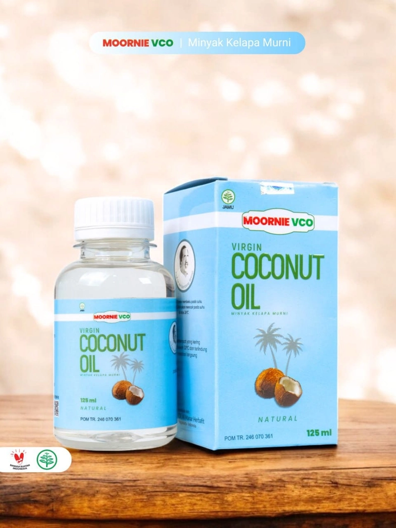 Product image ABUSA HERBAL - VCO Virgin Coconut Oil Minyak Kelapa Murni 125 ml Bening