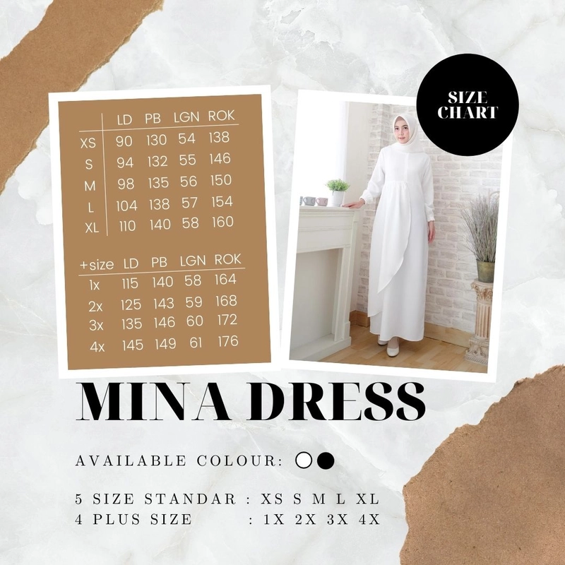 Product image Modesee - Mina Dress Basic XS White