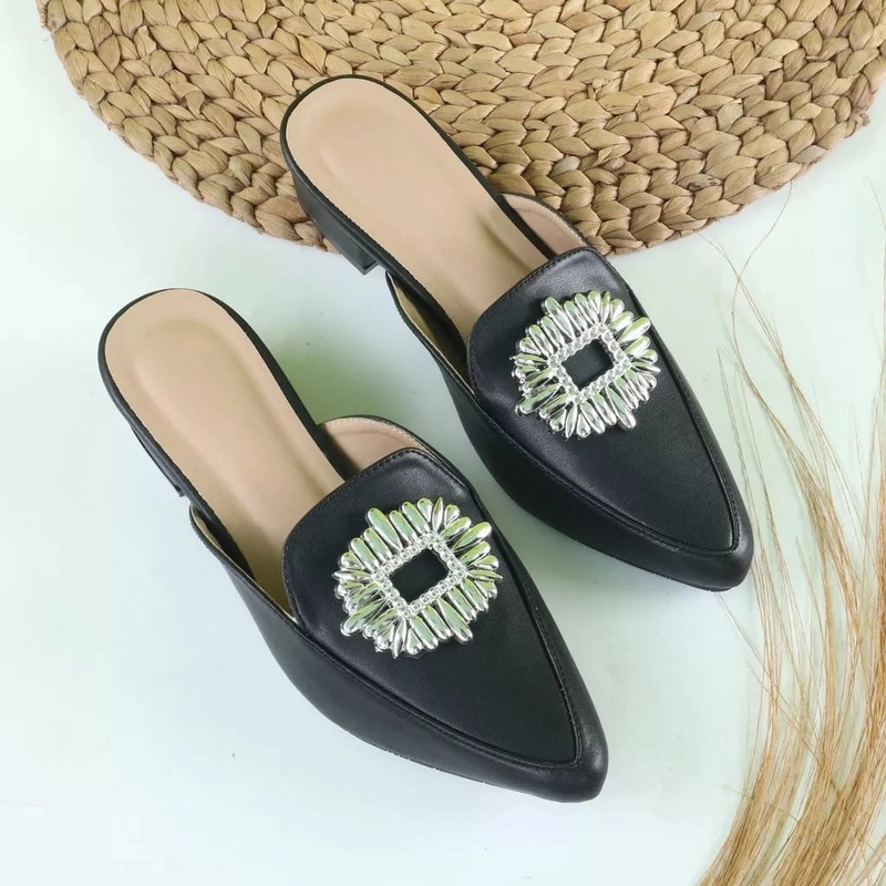 Product image Koekita - Sepatu Hak Mule Wanita 3 cm Aena KFS-004 37 HITAM