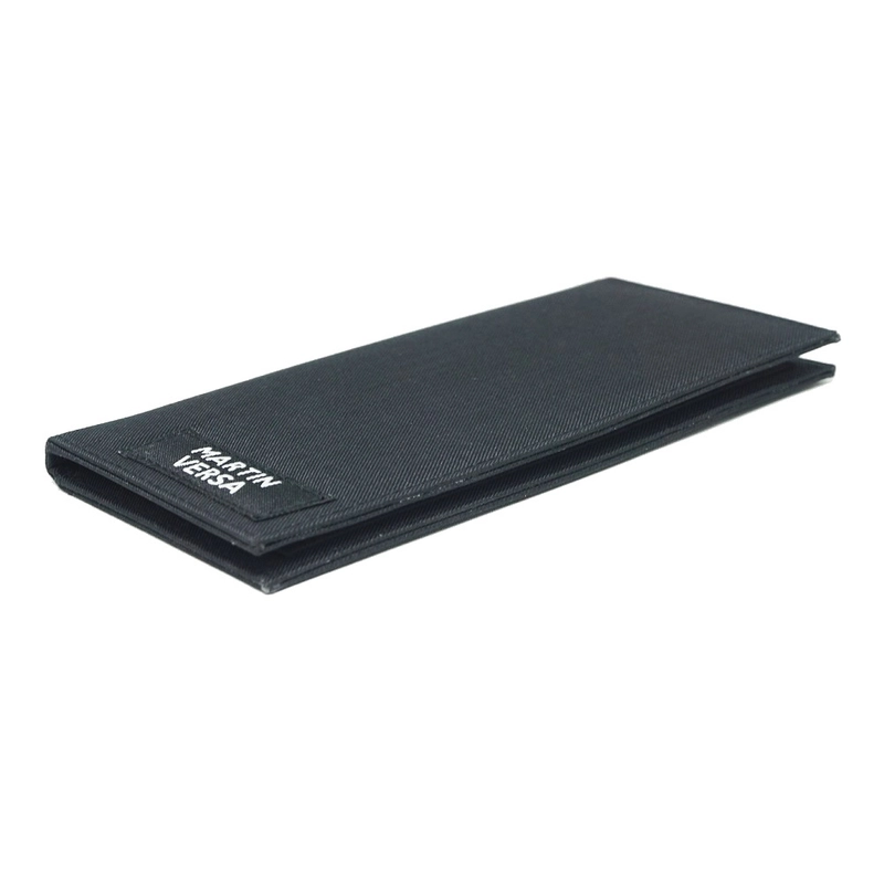 Product image Martinversa WL12 Dompet Kartu Uang Kanvas Panjang Man Wallet Free Size Hitam