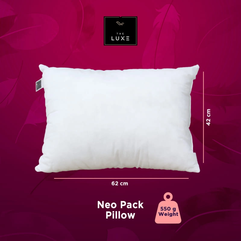 Product image The Luxe - Neo Pack Pillow 42x62cm  Putih