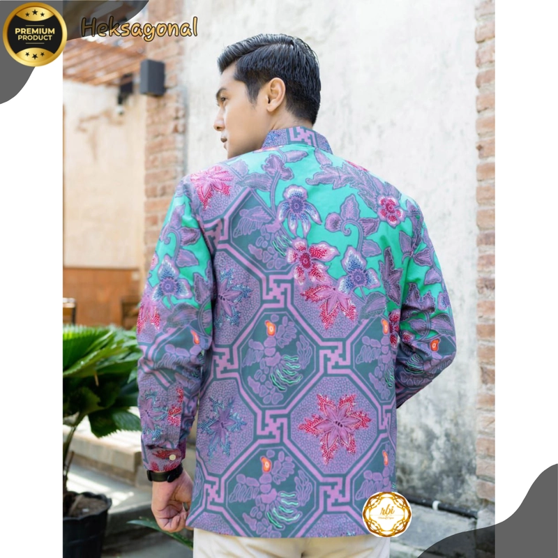 Product image Rambe Batik Indonesia - Batik Heksagonal Premium P1 S Heksagonal P1