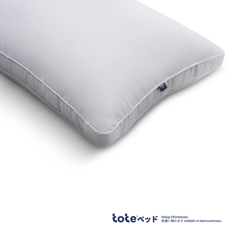 Product image Tote Bed - Tote Kumo Basic Pillow - Bantal Tidur Premium Empuk 50 x 70 Abu