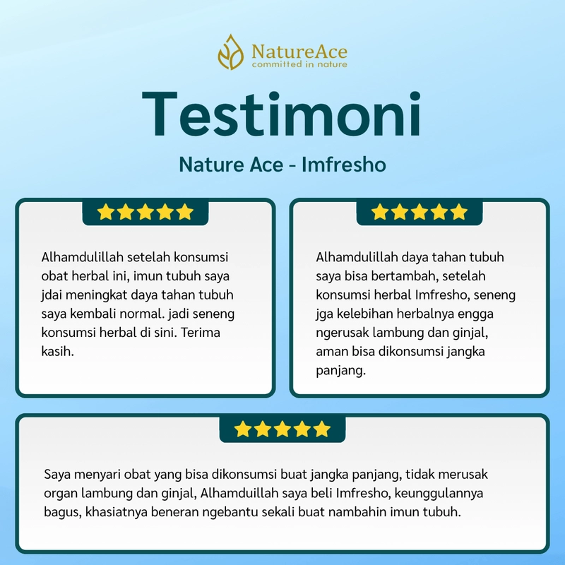 Product image Nature Ace - Imfresho 20 Kapsul