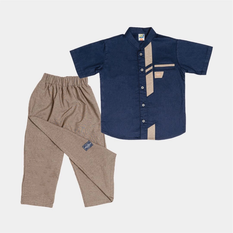 Product image Hoofla - Setelan Koko Anak Sarcel (NKH) XS Navy