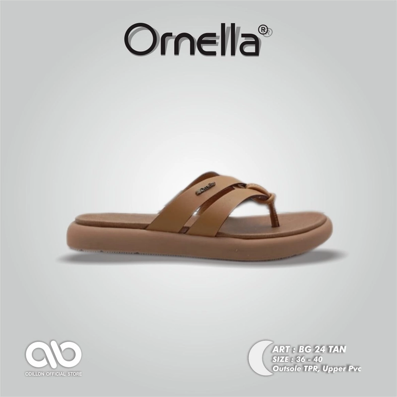 Product image Odillon - Ornella - BG 24 / Sandal Jepit Wanita Casual 39 TAN