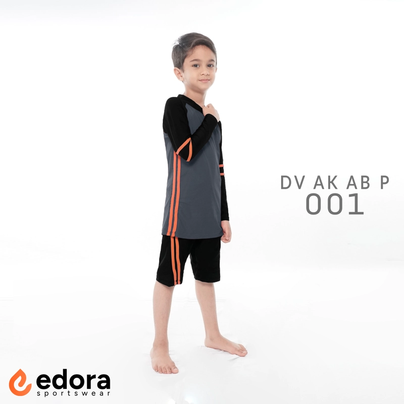Product image EDORASPORTSWEAR - Baju Renang Anak TK Edora DV AK AB P M 001