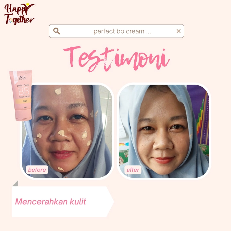 Product image SR12 BB Cream Natural Beige Full Coverage Formula Ringan Hasil Flawless 30 ml Beige