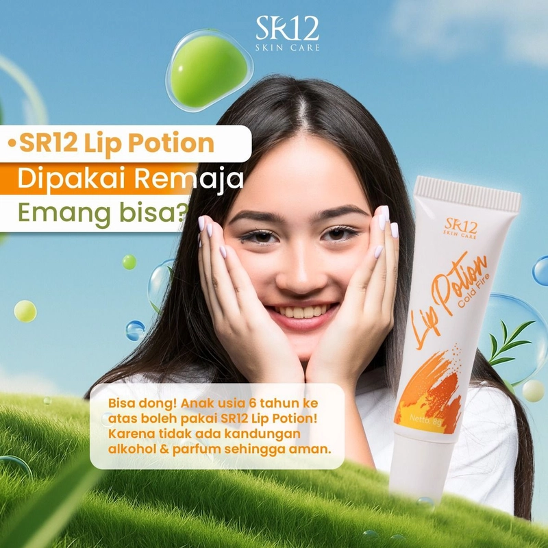 Product image SR12 Mimin - SR12 Lip Potion Cold Fire 8gr lip potion cold fire