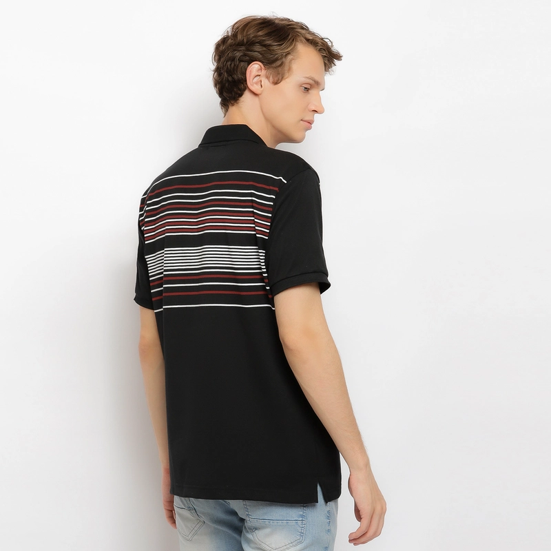 Product image MATSUDA APPAREL - MATSUDA Kaos Polo Shirt Pria Kerah Chikusei M (LD 104 CM) BLACK