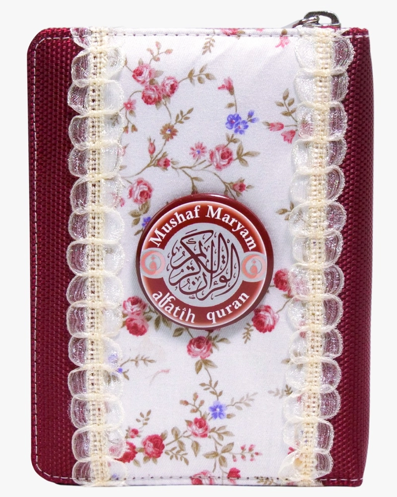 Product image Alfatih Quran - MARYAM A6 Al-Quran Cantik Wanita Terjemah Rasm Utsmani Kode Tajwid Warna A6 Kecil A6 Merah Marun
