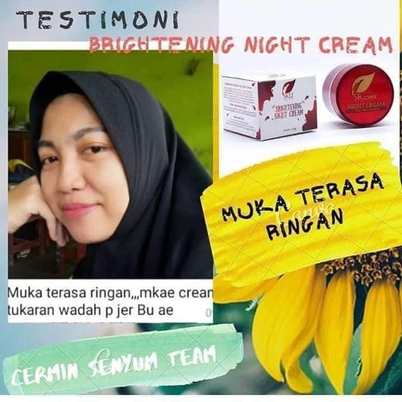 Product image SR12 Brightening Cream Day Dan Night Mencerahkan Kulit 10gr Night