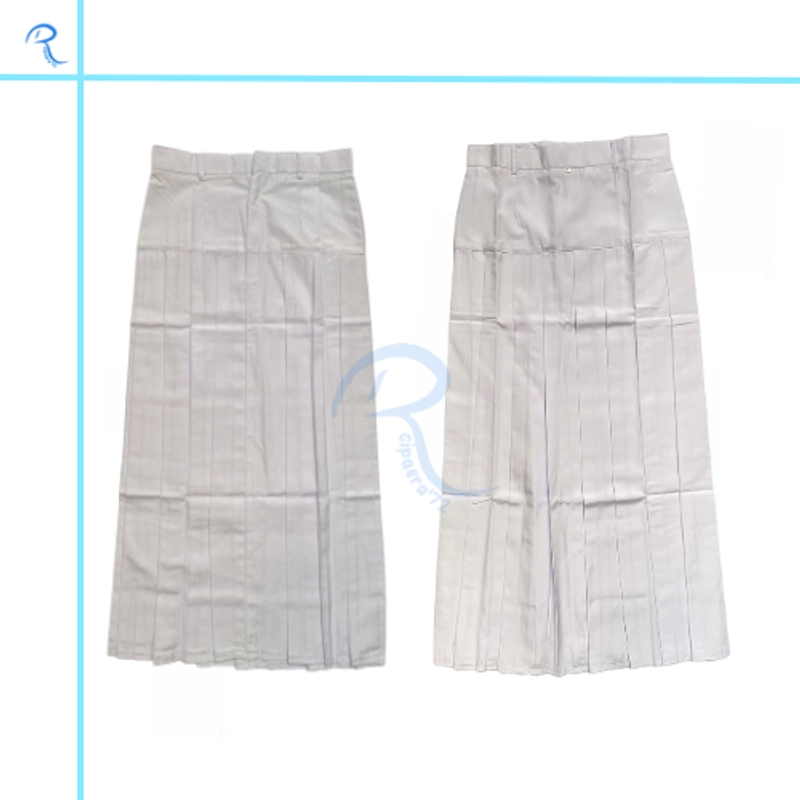 Product image Remaja Cipaera - Rok Rempel Putih Bawah Pinggul Remaja Cipaera S Putih