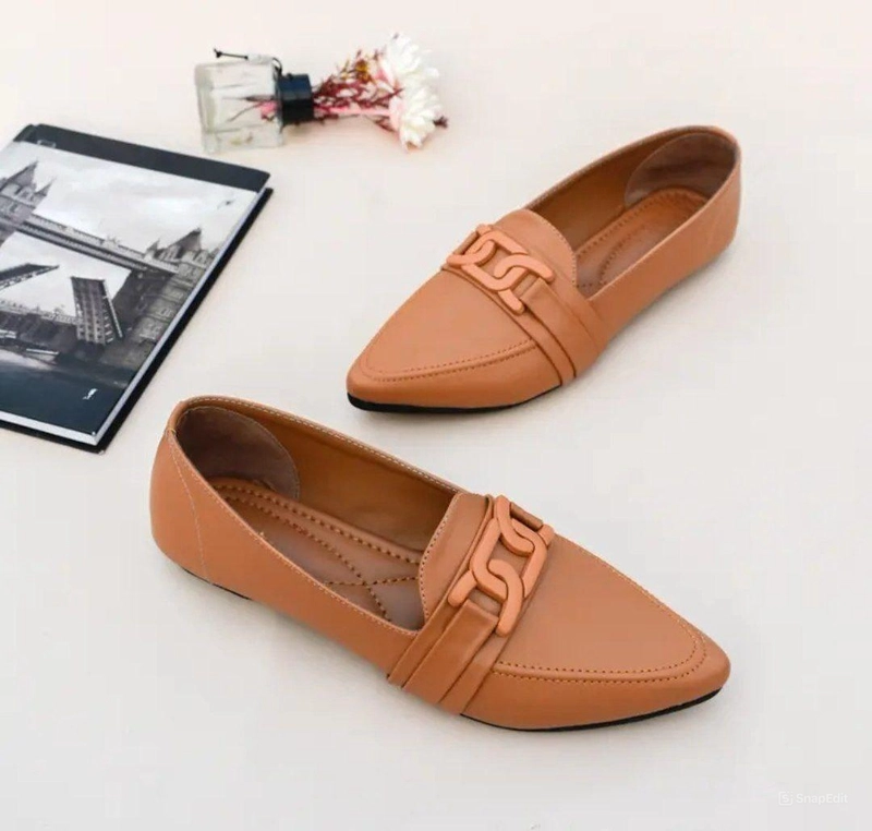 Product image LUXIA - Athena Sepatu Flatshoes Wanita FL-001 41 Moca