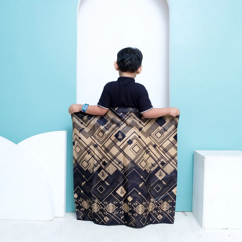 Product image Batik Alfin - Sarung batik anak usia 3 sampai 7 nyaman di pakai sarung anak Sarung anak Sarung-1