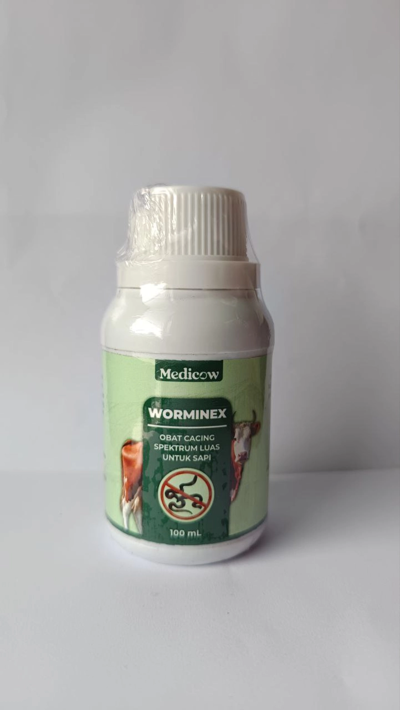Product image Eleanor Farm Shop - Obat Cacing Worminex Medicow Untuk Sapi Domba Kambing Kerbau 100Ml 100Ml Botol 100Ml