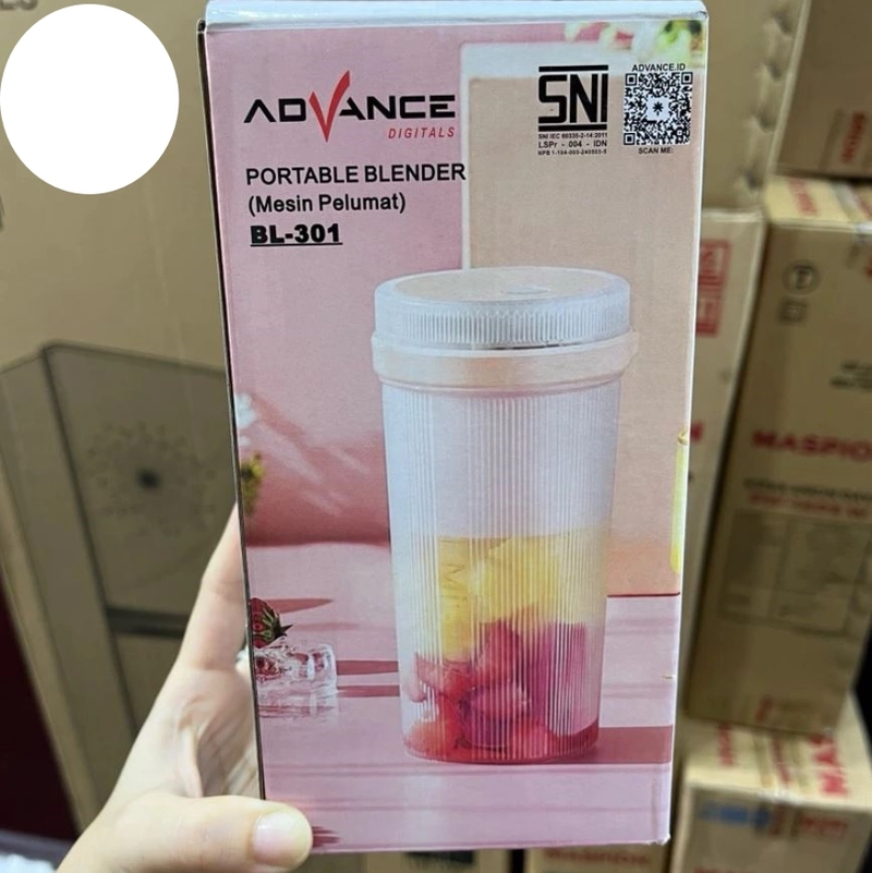 Product image Advance Digitals Indonesia - Blender Portable Mini BL-301 Kapasitas 300ml - Hijau