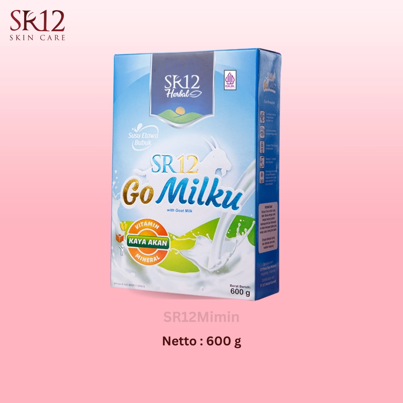 Product image SR12 Gomilku Susu Kambing Etawa Dilengkapi Daun Kelor Madu Ikan Gabus Untuk Kesehatan Tubuh 200 gr Original