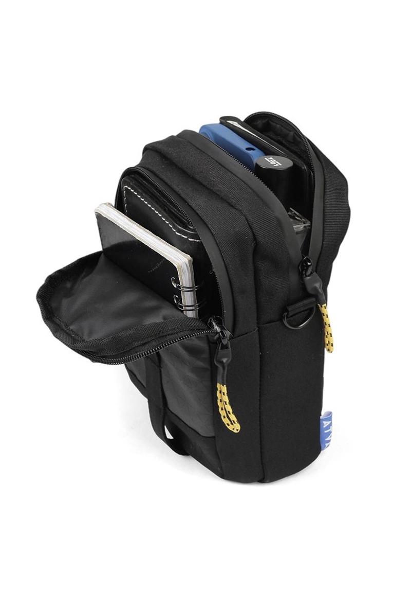 Product image Atva Bags - Tas Slingbag New Fit Series 20x12x14 cm Dynamic Black