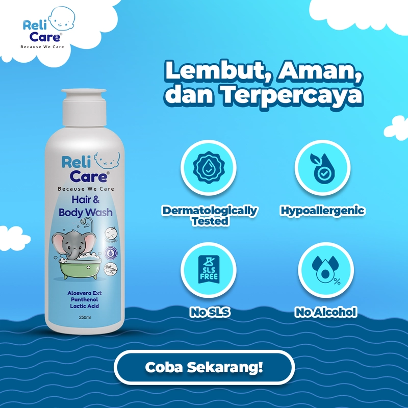 Product image RELICARE - HAIR & BODY WASH 250ml Liquid