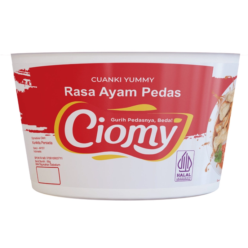 Product image CIOMY - Bundling 2 Cuanki Spicy Cup Reguler 65gr Bundle 2 Pcs