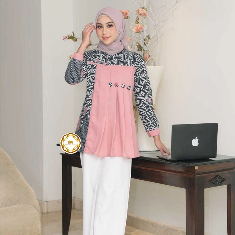 Product image Batik Anasya Blouse Atasan Muslim Wanita Comfort To Wear Original M A
