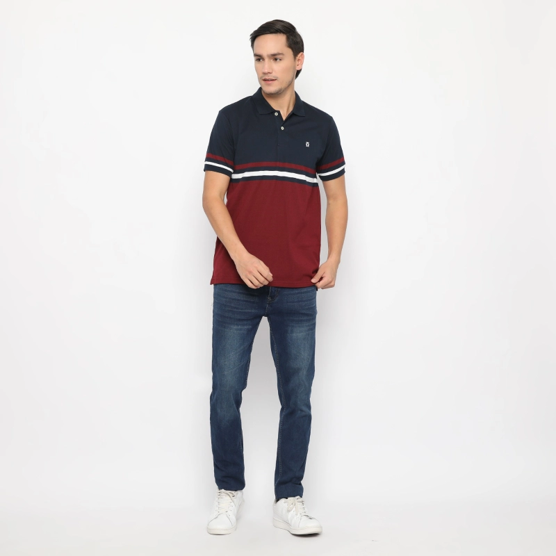 Product image MATSUDA APPAREL - MATSUDA Kaos Polo Shirt Pria Kerah Funabashi M NAVY