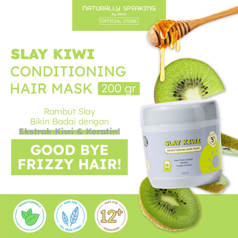 Product image Naturally Speaking By Erha - Slay Kiwi Conditioning Hair Mask 200gr Hair Mask