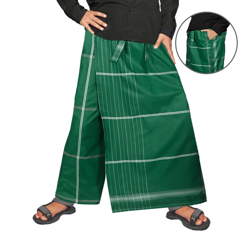 Product image Sarung Celana Anak Dan Dewasa Hijau Kotak 3-4THN HIJAU KOTAK
