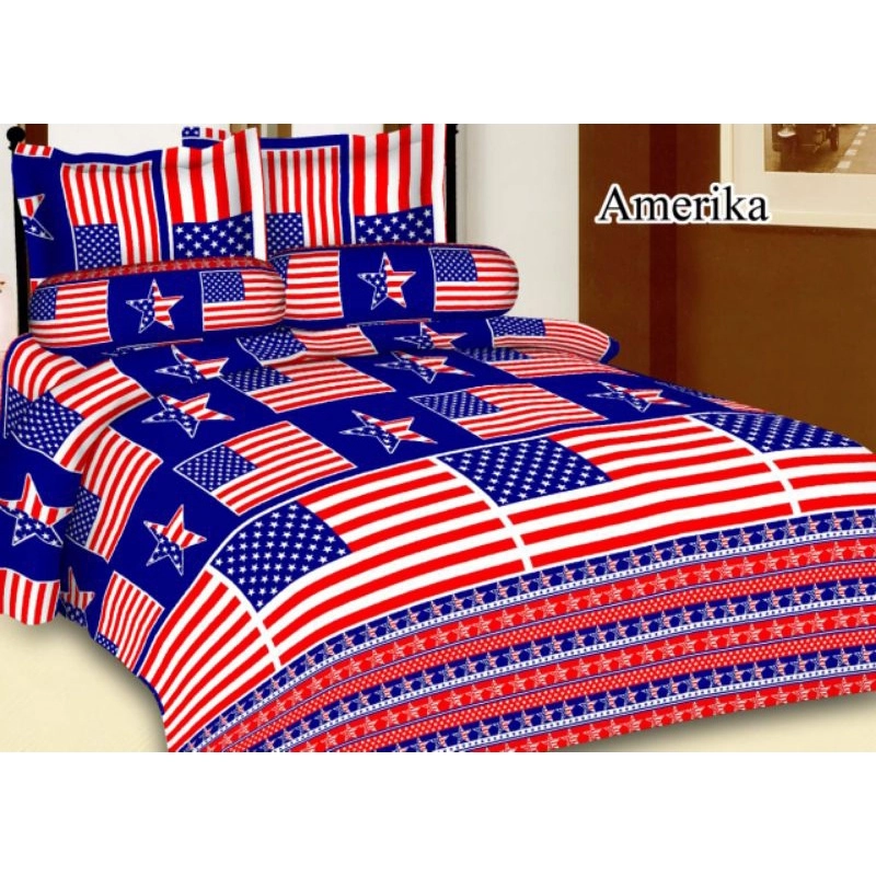 Product image SPREI MOTIF BENDERA AMERIKA 160X200 BENDERA AMERIKA