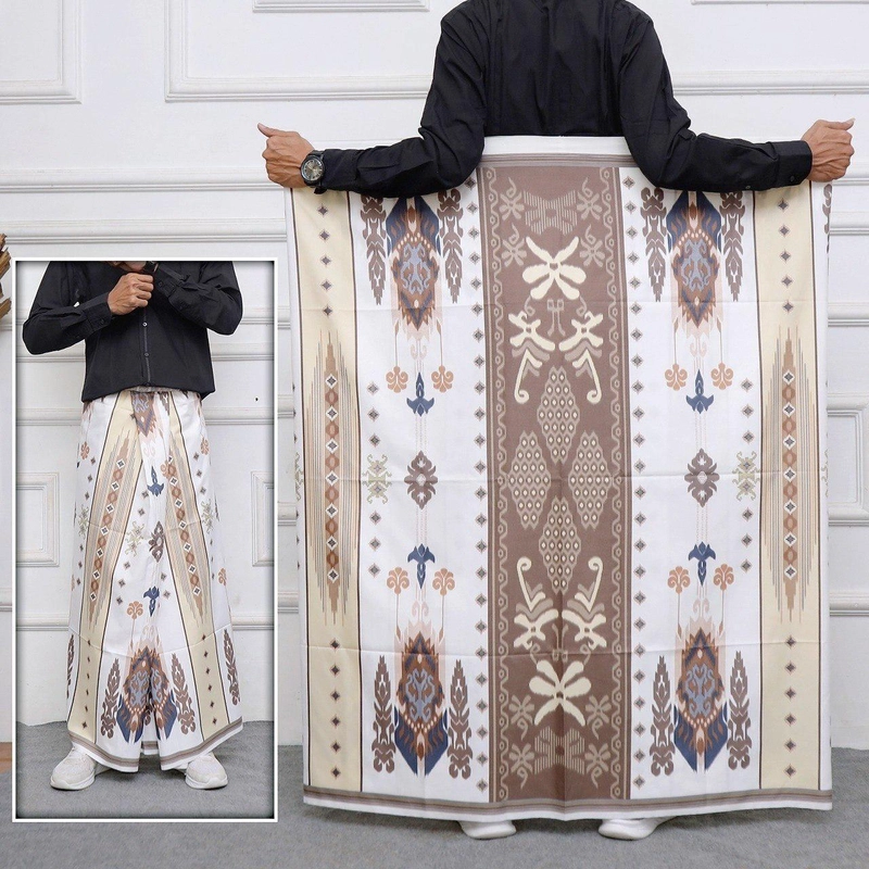 Product image Kois Batik - Sarung batik pria dewasa terbaru keren motif gelar madinah Sarung dewasa Gelar madinah