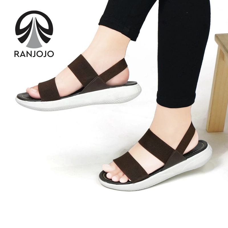 Product image Ranjojo - Sendal Gunung Wanita Original Ranjojo RJ15 Sandal Gunung Traveling Hunting 37 COKLAT TUA