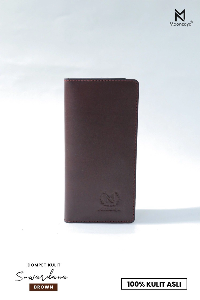 Product image Moonzaya - DOMPET SUWARDANA BY MOONZAYA DOMPET UNISEX DOMPET PANJANG SUWARDANA BROWN