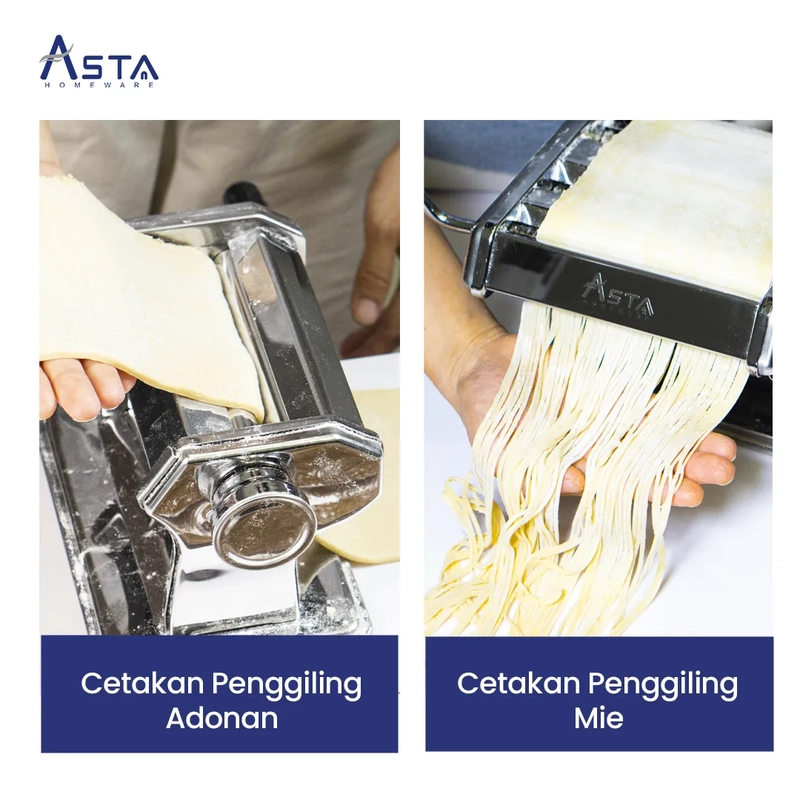 Product image Asta Homeware - Asta Gilingan Mie Pasta Maker Small Silver 2600 Silver