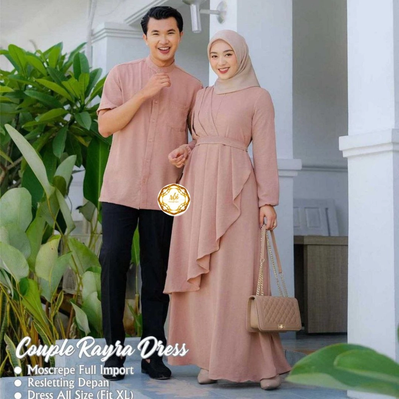 Product image Couple Rayra Dress Best Seller Bisa Beli Pisah Pink Hem L Rayra