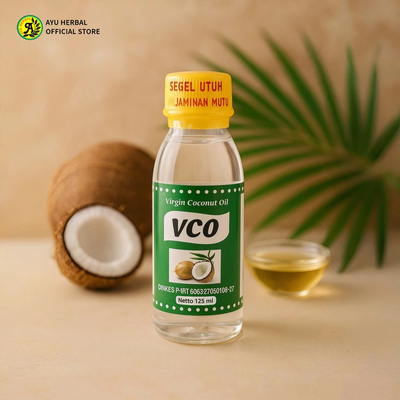Product image CV. Ayu Group - VCO MUMTAZA - Minyak Kelapa Murni - Herbal Imunitas & Daya Tahan Tubuh - Suplemen Kesehatan 125 ml
