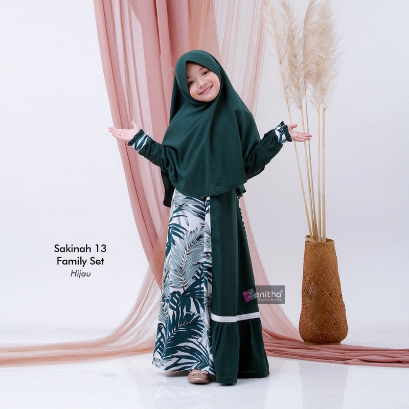 Product image Zenitha - Sarimbit Couple Family Set Premium Sakinah 13 Koko Anak 3-4 Tahun