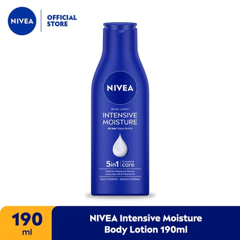 Product image Nivea - NIVEA Intensive Moisture Body Lotion 100ml Biru