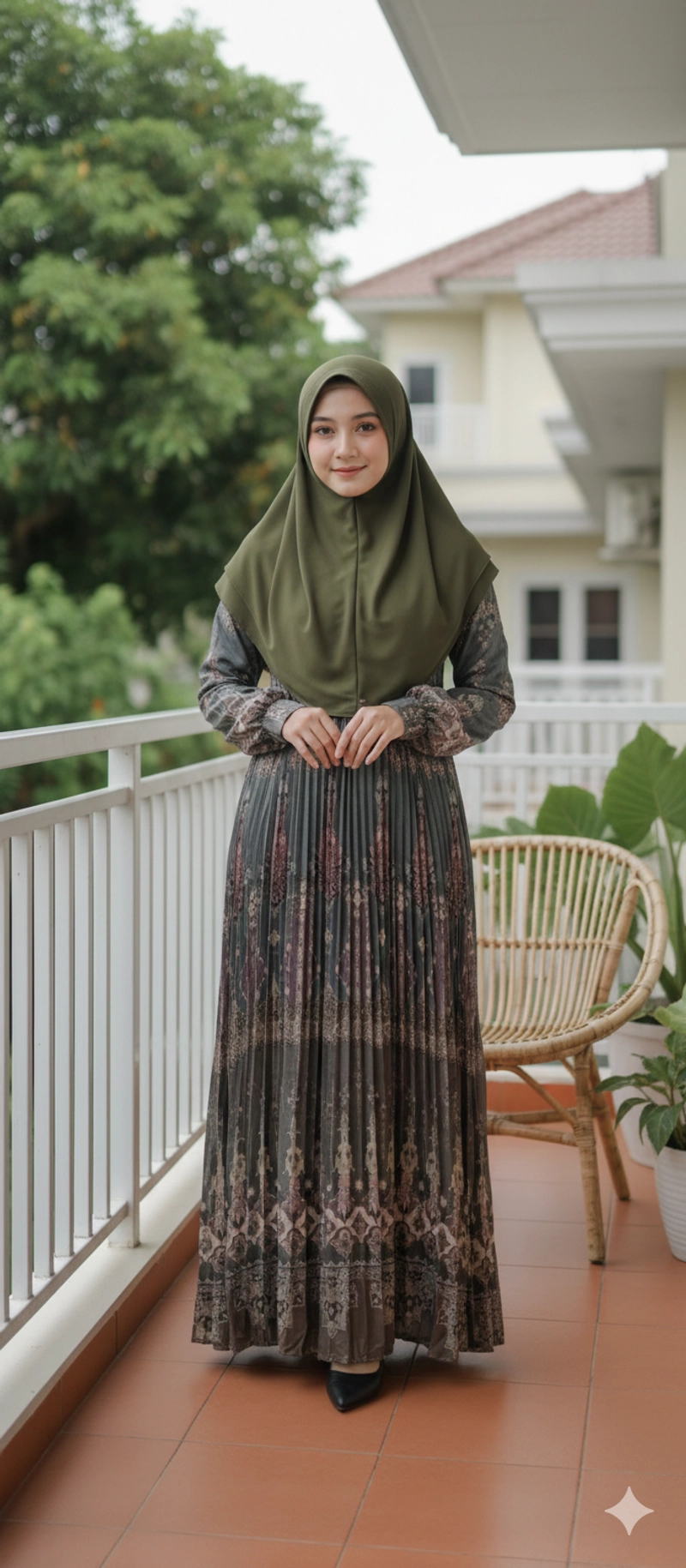 Product image Khisna collection - New collection Ananta silky plisket busui Allsize Silky1